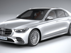 Mercedes-Benz S-class AMG 2021 Modelo 3D
