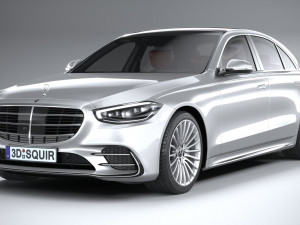 Mercedes-Benz S-class AMG 2021 Modelo 3D