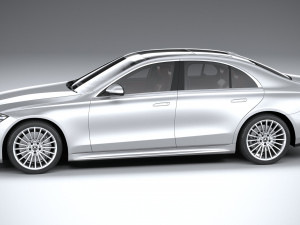 Mercedes-Benz S-class AMG 2021 Modelo 3D