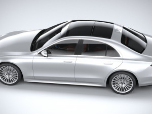 Mercedes-Benz S-class AMG 2021 Modelo 3D