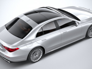 Mercedes-Benz S-class AMG 2021 Modelo 3D