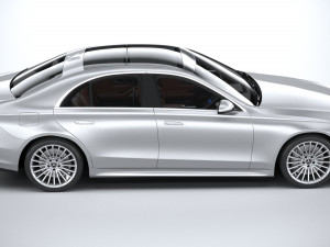 Mercedes-Benz S-class AMG 2021 Modelo 3D