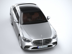 Mercedes-Benz S-class AMG 2021 Modelo 3D