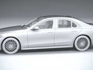 Mercedes-Benz S-class AMG 2021 Modelo 3D