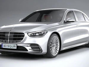 Mercedes-Benz S-class AMG Long 2021 3D Model