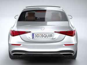 Mercedes-Benz S-class AMG Long 2021 3D Модель