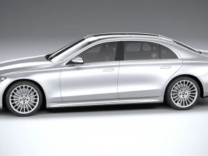 Mercedes-Benz S-class AMG Long 2021 3D Model