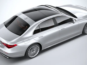 Mercedes-Benz S-class AMG Long 2021 3D Model