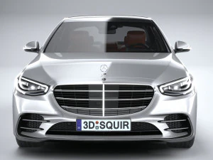 Mercedes-Benz S-class AMG Long 2021 3D Model