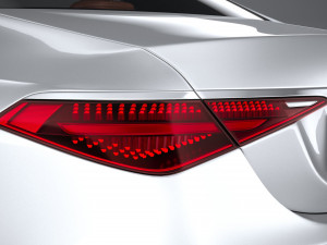 Mercedes-Benz S-class AMG Long 2021 3D Модель