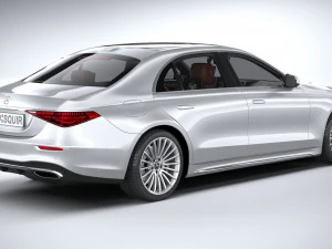Mercedes-Benz S-class AMG Long 2021 3D Model