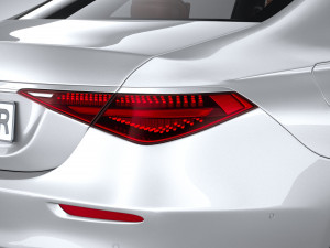 Mercedes-Benz S-class AMG Long 2021 3D Модель