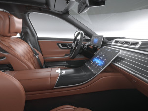 Mercedes-Benz S-class AMG Long 2021 3D Модель