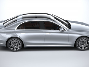 Mercedes-Benz S-class Long 2021 Modello 3D