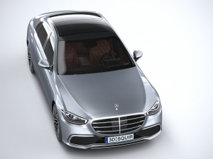 Mercedes-Benz S-class Long 2021 Modello 3D