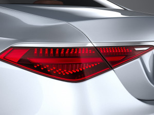 Mercedes-Benz S-class Long 2021 Modello 3D