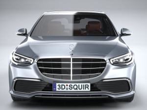 Mercedes-Benz S-class Long 2021 Modello 3D