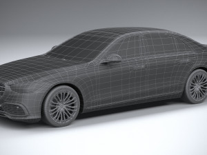 Mercedes-Benz S-class Long 2021 Modello 3D