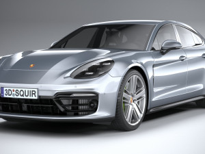 Porsche Panamera 4 E-hybrid Sport Turismo 2021 Model 3D