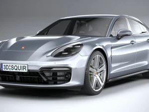 Porsche Panamera 4 E-hybrid Sport Turismo 2021 3D Model