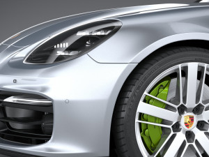 Porsche Panamera 4 E-hybrid Sport Turismo 2021 Model 3D