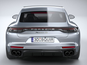 Porsche Panamera 4 E-hybrid Sport Turismo 2021 Model 3D