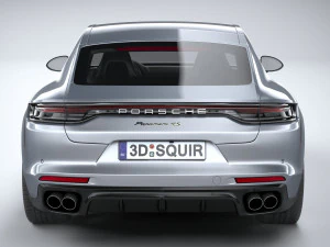 Porsche Panamera 4 E-hybrid Sport Turismo 2021 3D Model