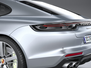 Porsche Panamera 4 E-hybrid Sport Turismo 2021 Model 3D