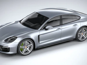 Porsche Panamera 4 E-hybrid Sport Turismo 2021 3D Model