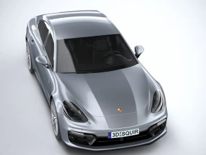 Porsche Panamera 4 E-hybrid Sport Turismo 2021 3D Model