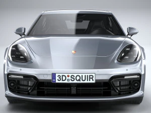 Porsche Panamera 4 E-hybrid Sport Turismo 2021 3D Model