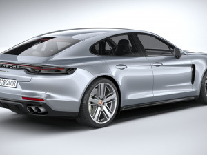 Porsche Panamera 4 E-hybrid Sport Turismo 2021 Model 3D