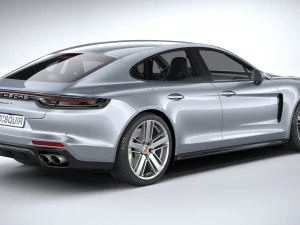 Porsche Panamera 4 E-hybrid Sport Turismo 2021 3D Model
