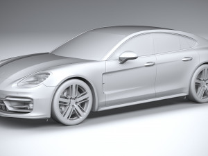 Porsche Panamera 4 E-hybrid Sport Turismo 2021 Model 3D