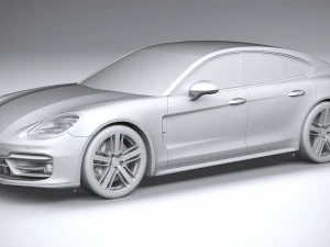 Porsche Panamera 4 E-hybrid Sport Turismo 2021 3D Model