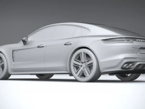 Porsche Panamera 4 E-hybrid Sport Turismo 2021 3D Model