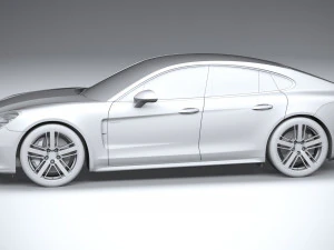 Porsche Panamera 4 E-hybrid Sport Turismo 2021 3D Model