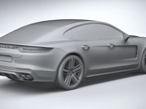 Porsche Panamera 4 E-hybrid Sport Turismo 2021 3D Model