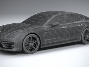 Porsche Panamera 4 E-hybrid Sport Turismo 2021 Model 3D