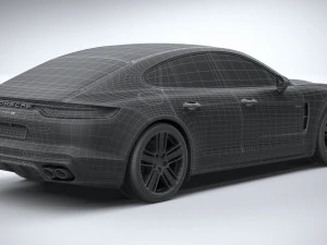 Porsche Panamera 4 E-hybrid Sport Turismo 2021 3D Model