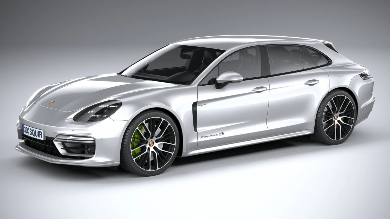 Porsche Panamera 4 E-hybrid Sport Turismo 2021 3D Model .c4d .max .obj .3ds .fbx .stl .blend 