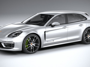Porsche Panamera 4 E-hybrid Sport Turismo 2021 3D 模型