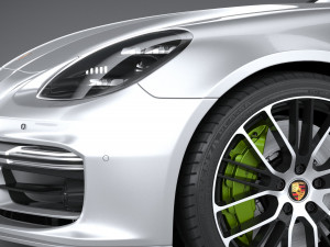 Porsche Panamera 4 E-hybrid Sport Turismo 2021 Modelo 3D