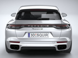 Porsche Panamera 4 E-hybrid Sport Turismo 2021 Modelo 3D