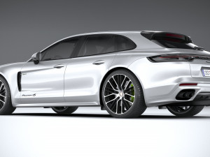 Porsche Panamera 4 E-hybrid Sport Turismo 2021 Modelo 3D