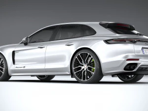 Porsche Panamera 4 E-hybrid Sport Turismo 2021 3D Model