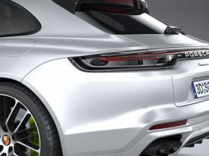 Porsche Panamera 4 E-hybrid Sport Turismo 2021 Modelo 3D