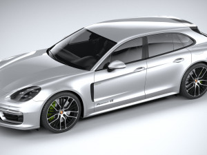 Porsche Panamera 4 E-hybrid Sport Turismo 2021 Modelo 3D