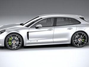 Porsche Panamera 4 E-hybrid Sport Turismo 2021 Modelo 3D