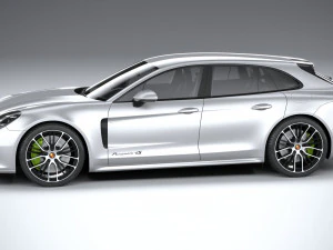 Porsche Panamera 4 E-hybrid Sport Turismo 2021 3D Model